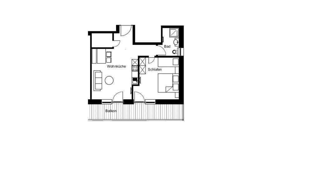Apart- Hotel Sonnhof Royal 세르파우스 외부 사진